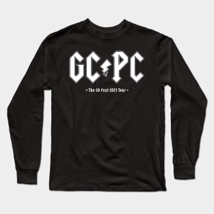 GoCast Podcast 2021 Fest  (White Version) - Motters Collection Long Sleeve T-Shirt